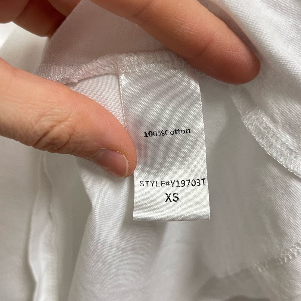 Tuckernuck Pomander Place Basic White Blouse - image 5